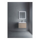 Duravit L-Cube Meuble sous lavabo 62x48,1 cm, lin, 1 tiroir, suspendu