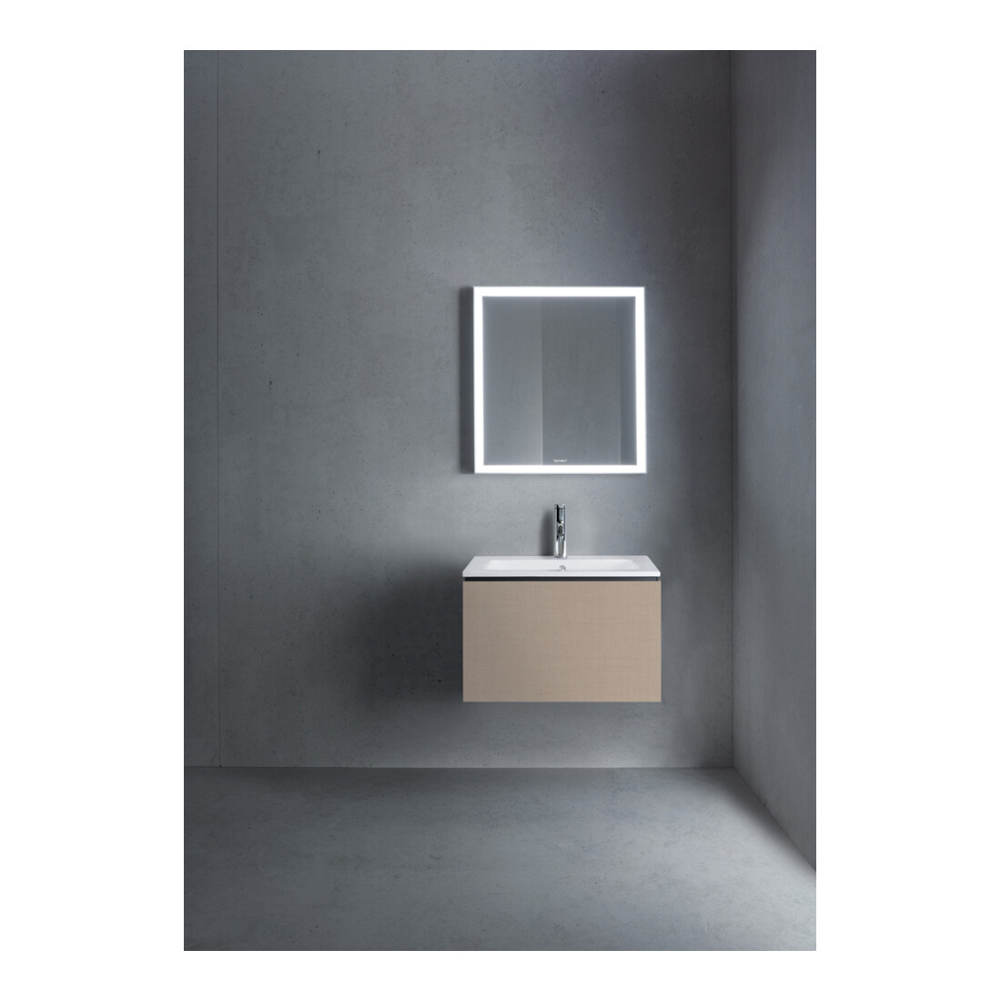 Duravit L-Cube Meuble sous lavabo 62x48,1 cm, lin, 1 tiroir, suspendu