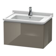 Duravit L-Cube Meuble sous lavabo 67x46,9 cm, blanc brillant, 1 tiroir, suspendu-1