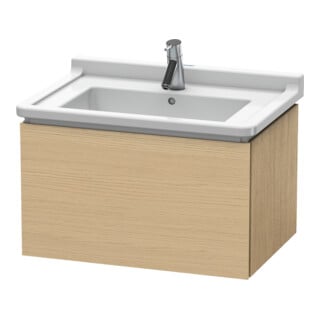Duravit L-Cube Meuble sous lavabo 67x46,9 cm, chêne naturel, 1 tiroir, suspendu