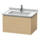 Duravit L-Cube Meuble sous lavabo 67x46,9 cm, chêne naturel, 1 tiroir, suspendu-1