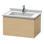 Duravit L-Cube Meuble sous lavabo 67x46,9 cm, chêne naturel, 1 tiroir, suspendu
