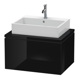Duravit L-Cube Meuble sous lavabo 72x54,7 cm, blanc brillant, 1 tiroir, pour console