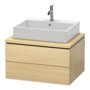 Duravit L-Cube Meuble sous lavabo 72x54,7 cm, blanc mat, 2 tiroirs-1