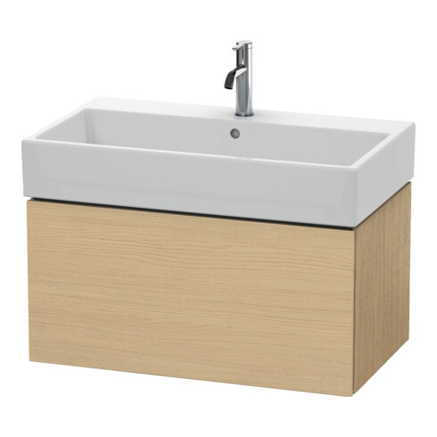 Duravit L-Cube Meuble sous lavabo 78,4 x 45,9 cm, blanc œuf, 1 tiroir, suspendu