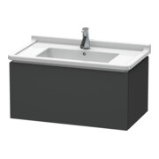 Duravit L-Cube Meuble sous lavabo 82x46,9 cm, graph ma, 1 tiroir, suspendu