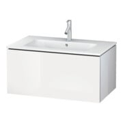 Duravit L-Cube Meuble sous lavabo 82x48,1 cm, blanc brillant, 1 tiroir, suspendu-2