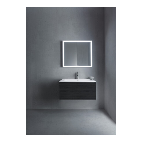 Duravit L-Cube Meuble sous lavabo 82x48,1 cm, blanc œuf, 1 tiroir, suspendu