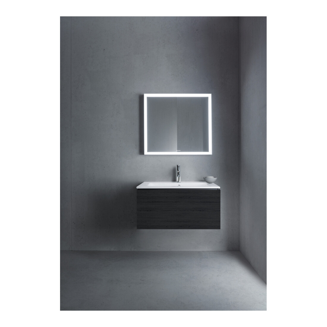 Duravit L-Cube Meuble sous lavabo 82x48,1 cm, blanc œuf, 1 tiroir, suspendu