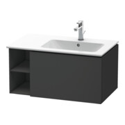Duravit L-Cube Meuble sous lavabo 82x48,1x40 cm, 1 tiroir, bec. droite, graph ma