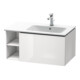 Duravit L-Cube Meuble sous lavabo 82x48,1x40 cm, 1 tiroir, bec. droite, graph ma