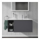 Duravit L-Cube Meuble sous lavabo 82x48,1x40 cm, 1 tiroir, bec. droite, graph ma-4