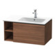 Duravit L-Cube Meuble sous lavabo 82x48,1x40 cm, 1 tiroir, bec. droite, noyer nat.-1