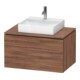 Duravit L-Cube Meuble sous lavabo 82x55cm, N N, 1 tiroir, 1 tiroir coulissant, suspendu-1