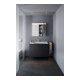 Duravit L-Cube Meuble sous lavabo c-bonded 80x48cm, 1 poignée, noir œuf, 2 tiroirs-2