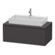 Duravit L-Cube Meuble sous-vasque 102x54,7 cm, graphite mat, f Kons, 1 tiroir-1