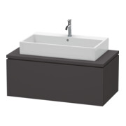 Duravit L-Cube Meuble sous-vasque 102x54,7 cm, graphite mat, f Kons, 1 tiroir