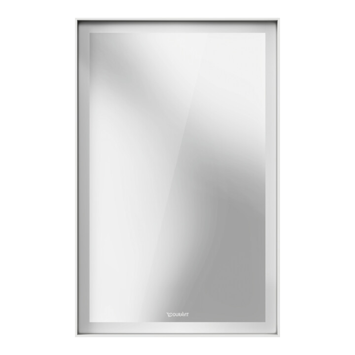 Duravit L-Cube miroir lumineux LED 45x70x6,7 cm, 18W, gris, capteur, dimmable, wd