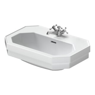 Duravit Lavabo 1930 60x41 cm, blanc, avec trou robinet, plan vasque