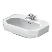 Duravit Lavabo 1930 60x41 cm, blanc, avec trou robinet, plan vasque