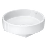 Duravit Lavabo à poser Balcoon 45x45 cm, sans robinet, blanc brillant