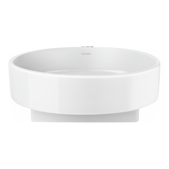 Duravit Lavabo à poser Balcoon 45x45 cm, sans robinet, blanc brillant