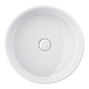Duravit Lavabo à poser Balcoon 45x45 cm, sans robinet, blanc brillant-4