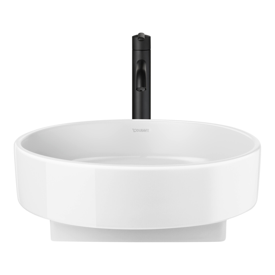 Duravit Lavabo à poser Balcoon 45x45 cm, sans robinet, blanc brillant