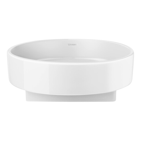 Duravit Lavabo à poser Balcoon 45x45 cm, sans robinet, blanc brillant