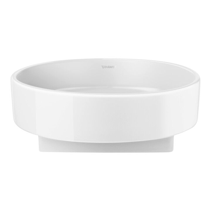 Duravit Lavabo à poser Balcoon 45x45 cm, sans robinet, blanc brillant
