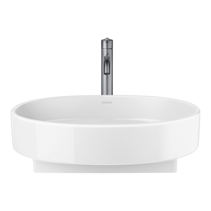 Duravit Lavabo à poser Balcoon 55x45 cm, sans robinet, blanc brillant