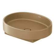 Duravit Lavabo à poser Balcoon 55x45 cm, sans robinet, décalé, argile terre mat