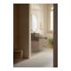 Duravit Lavabo à poser Balcoon 55x45 cm, sans robinet, décalé, argile terre mat-5