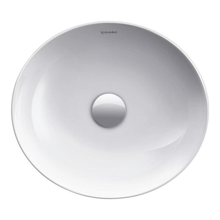 Duravit Lavabo à poser Cape Cod 40x36 cm, sans trop-plein, blanc satin