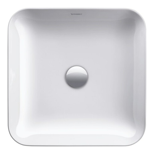 Duravit Lavabo à poser Cape Cod 43x43 cm, sans trop-plein, blanc