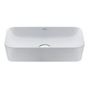 Duravit Lavabo à poser Cape Cod 43x43 cm, sans trop-plein, blanc satiné