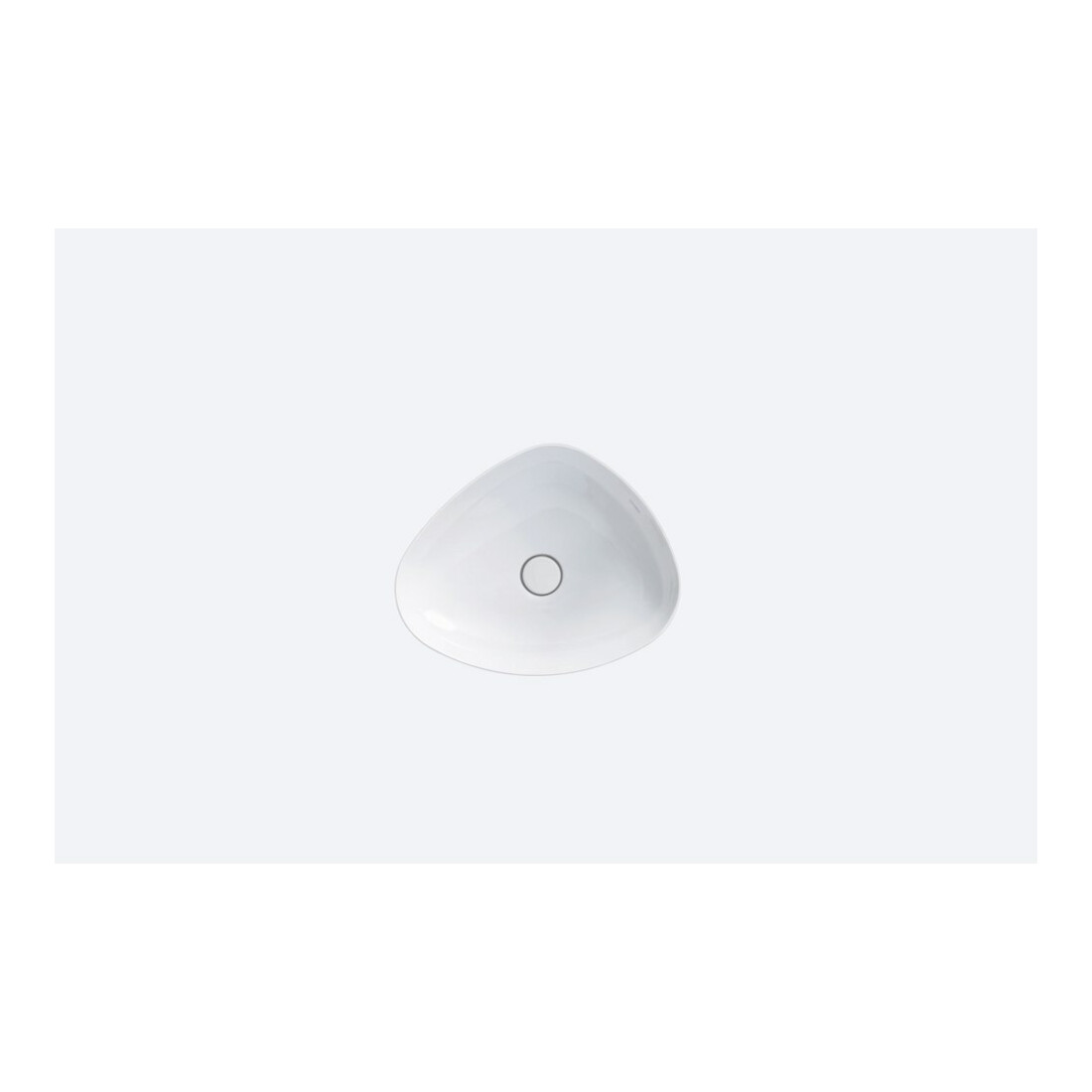 Duravit Lavabo à poser Cape Cod 50x40,5 cm, sans trop-plein, blanc satinée