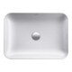 Duravit Lavabo à poser Cape Cod 55x40 cm, sans trop-plein, blanc-1