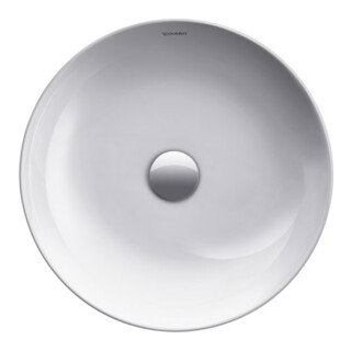 Duravit Lavabo à poser Cape Cod d 43 cm, sans trop-plein, blanc