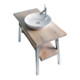 Duravit Lavabo à poser Cape Cod d 48 cm, avec trop-plein, blanc