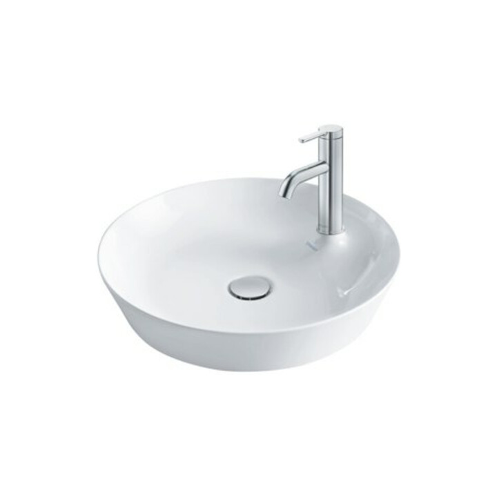 Duravit Lavabo à poser Cape Cod d 48 cm, avec trop-plein, blanc