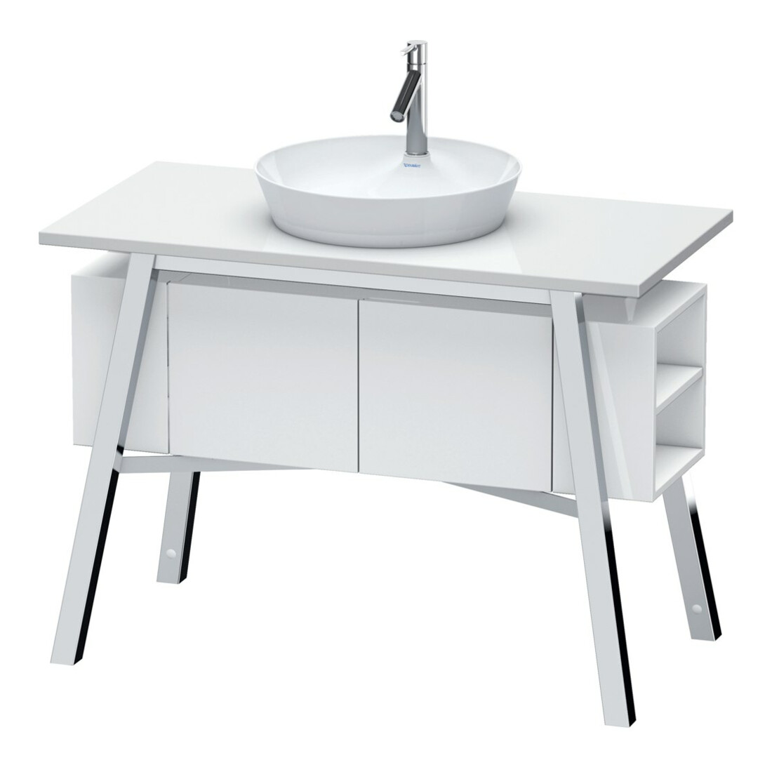Duravit Lavabo à poser Cape Cod d 48 cm, avec trop-plein, blanc