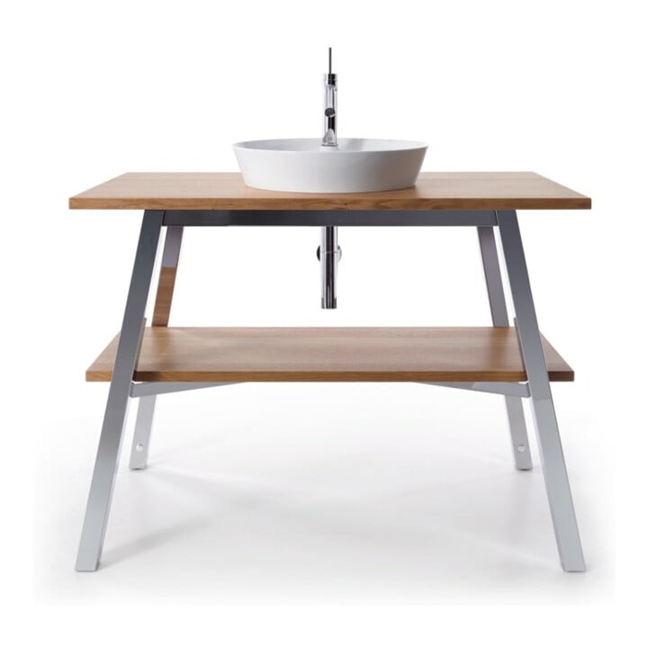 Duravit Lavabo à poser Cape Cod d 48 cm, avec trop-plein, blanc satin mat