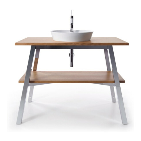 Duravit Lavabo à poser Cape Cod d 48 cm, avec trop-plein, blanc satin mat