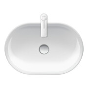 Duravit Lavabo à poser D-Neo 60x40 cm, sans trop-plein, blanc-4
