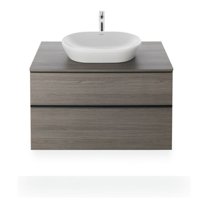 Duravit Lavabo à poser D-Neo 60x40 cm, sans trop-plein, blanc
