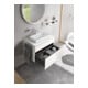 Duravit Lavabo à poser DuraSquare 60x34,5 cm, sans trop-plein, blanc