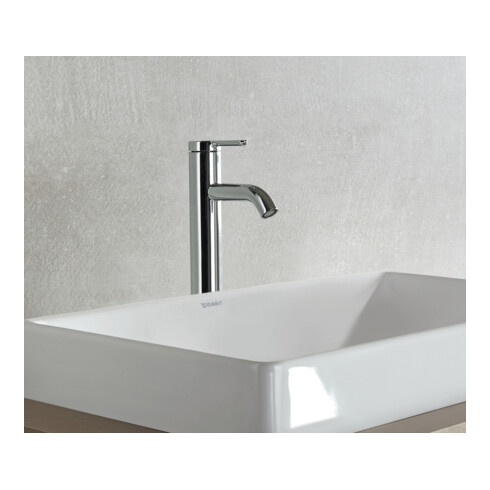 Duravit Lavabo à poser DuraSquare 60x34,5 cm, sans trop-plein, blanc