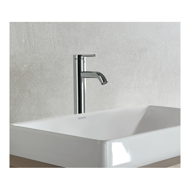 Duravit Lavabo à poser DuraSquare 60x34,5 cm, sans trop-plein, blanc