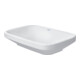 Duravit Lavabo à poser DuraStyle 60x38 cm, fermé, sans trop-plein, blanc-1
